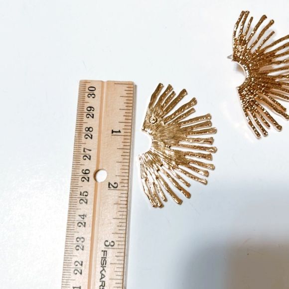 Sun radiant earrings M131 - Picture 6 of 7